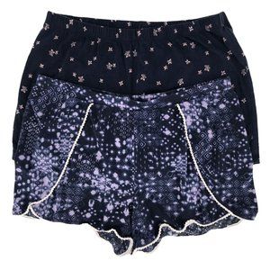 Sonoma Bundle Of 2 Print Knit Sleep Shorts L